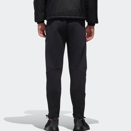 adidas neo Casual Sports Long Pants Black DZ4852 - KICKS CREW