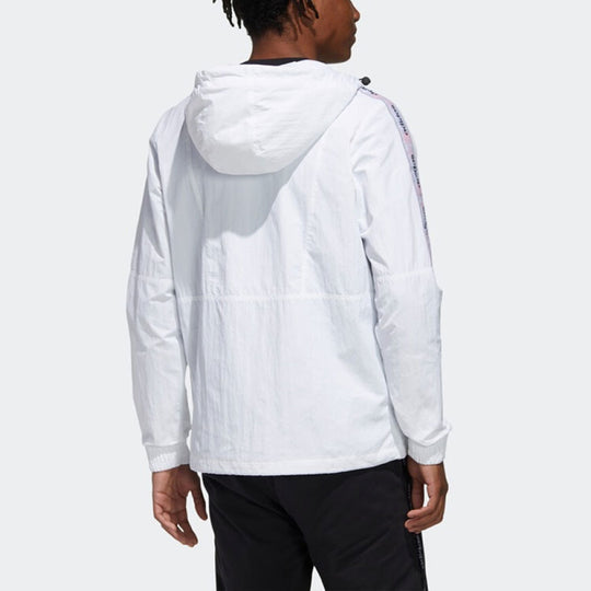 adidas neo M SS TCNS WB 2 Casual Windproof Jacket White GJ8764