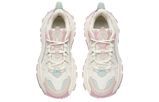 (WMNS) ANTA Casual Sneakers 'Ivory Pink Green' 922028881-2
