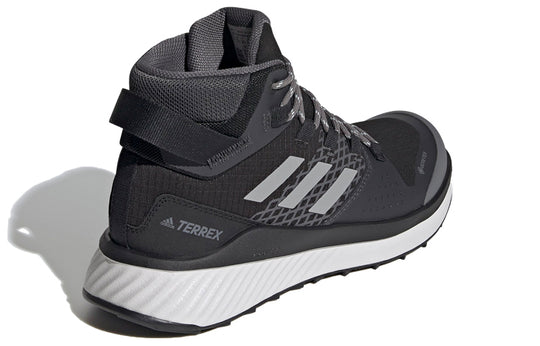 (WMNS) adidas Terrex Folgian Hiker Mid Gore-Tex 'Black Gray' EF2274