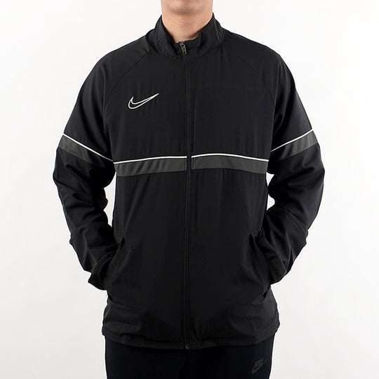 Nike Dri-FIT Academy Soccer/Football Training Sports Stand Collar Windproof Jacket Black CW6118-014