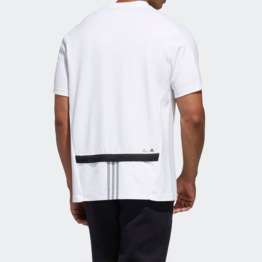 adidas TH TEE Round-neck Short-sleeve Tee Men White GF4022