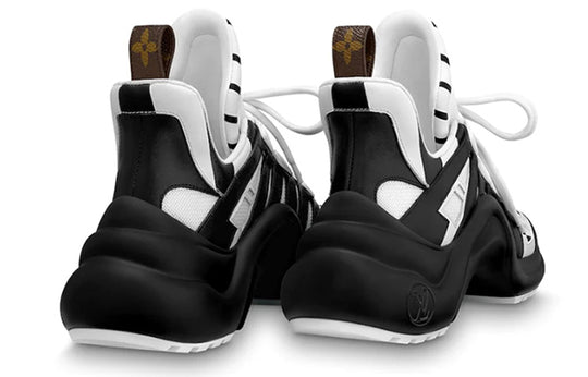 (WMNS) LOUIS VUITTON LV ARCHLIGHT Sports Shoes 'Black White' 1A67EC