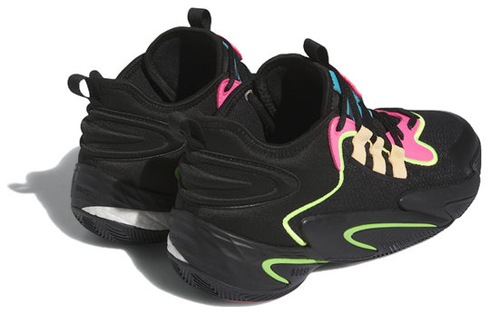 adidas BYW Select Basketball Shoes 'Black Orange Pink' IE9306