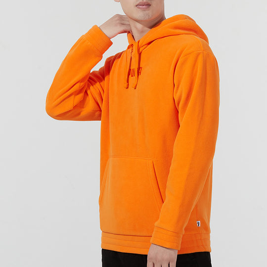 PUMA Solid Color Logo Sports Pullover Orange 846425-29