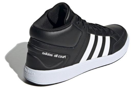 adidas neo All Court Mid Shoes Black/White H02981
