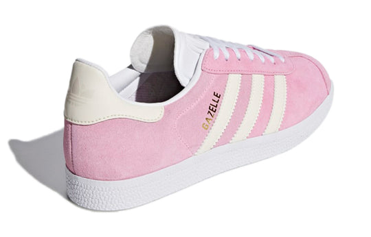 (WMNS) adidas originals Gazelle Pink/White F34327