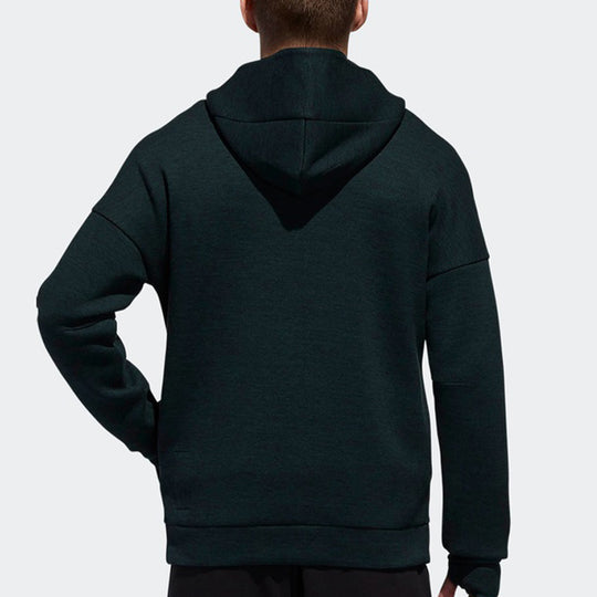 adidas Sports Knit Jacket Dark Green DY5782