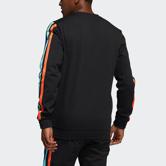adidas Harden Fleece Crew Sweatshirt Black GP8112 - KICKS CREW