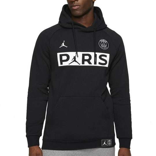Air Jordan Paris Saint-Germain PSG logo Printing Autumn Hoodies 'Black ...