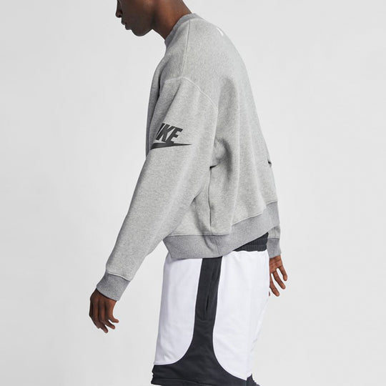 Nike x Fear of God Crossover Round Neck Pullover Gray AR0635-063