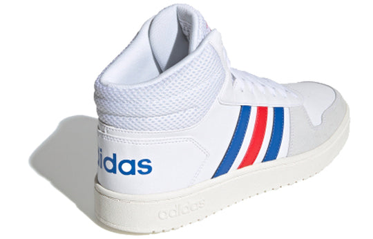 adidas Hoops 2.0 Mid 'White Blue Red' EE7382