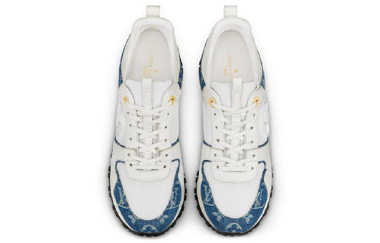 WMNS) LOUIS VUITTON LV Run Away Sports Shoes Blue/White 1A4WOY - KICKS CREW