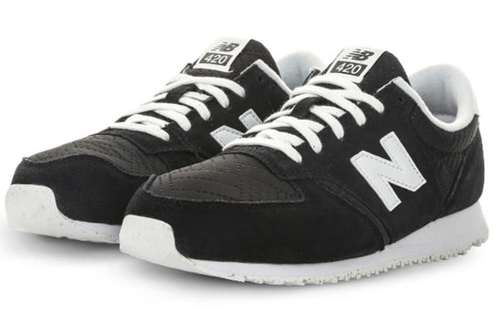 (WMNS) New Balance 420 B Running Lifestyle Shoes Black WL420NPF