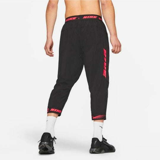 Men's Nike Sport Clash Casual Fitness Training Sports Cropped Pants/Trousers Black CZ1495-010