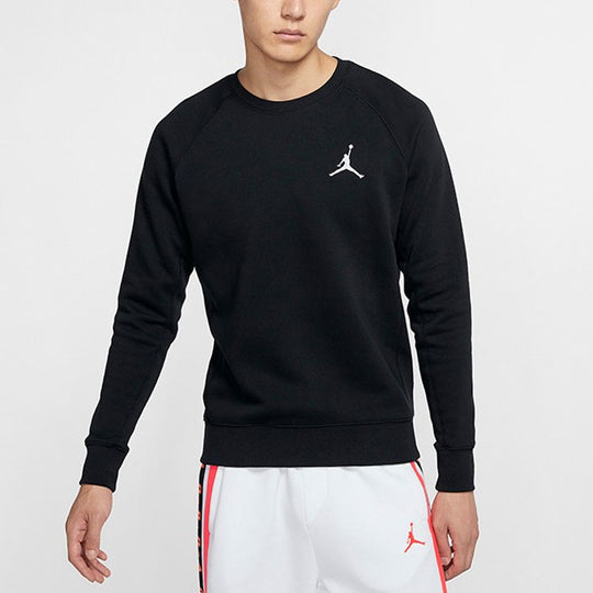 Air Jordan Fleece Lined Stay Warm Sports Round Neck Pullover Black DC6 ...