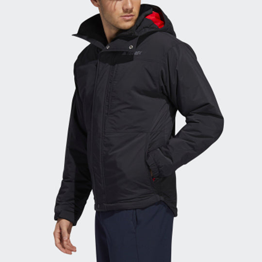 Men's adidas Outdoor Sports Quilted Jacket Black GH3678