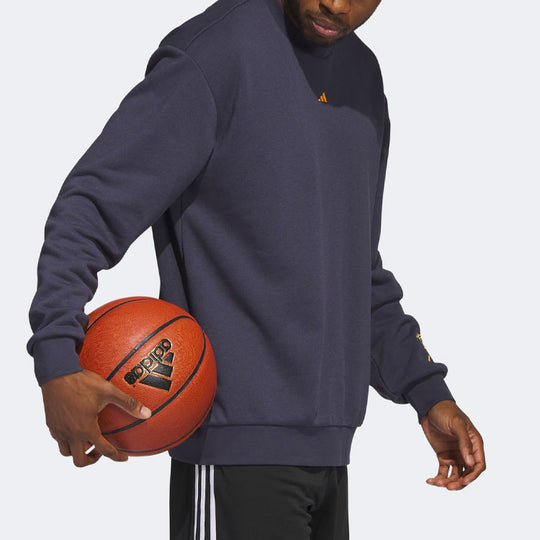 adidas Basketball Sweatshirt 'Navy' IL2397