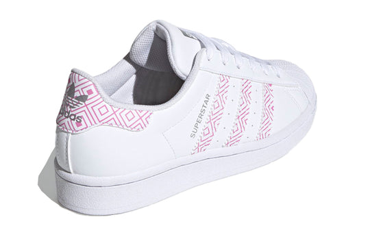 (GS) adidas Originals Superstar Shoes 'Cloud White St. Tropic Bloom' FX2989