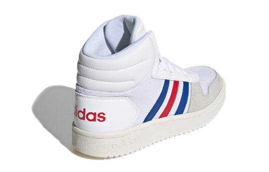 (GS) adidas neo Hoops Mid 2.0 'White Blue Red' FW9121