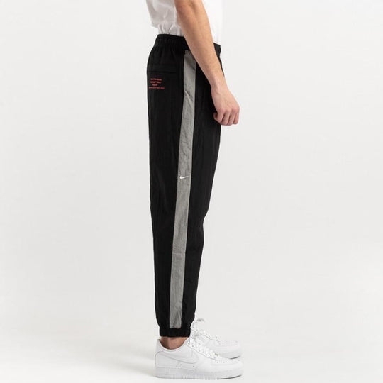 Nike Sportswear Swoosh Woven Pants For Men Grey Gray CJ4877-010