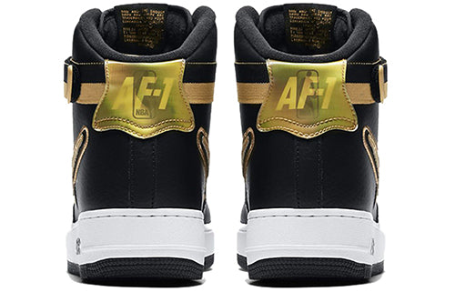 Nike Air Force 1 High NBA Black 'Metallic Gold' AV3938-001