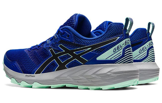 Asics Gel-Sonoma 6 Running Shoes WMNS Blue/Black 1012A922-407 Trail Running Shoes - KICKSCREW