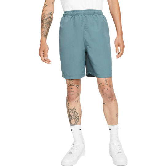 Nike Solo Swoosh Shorts 'Blue Grey' DM4402-387