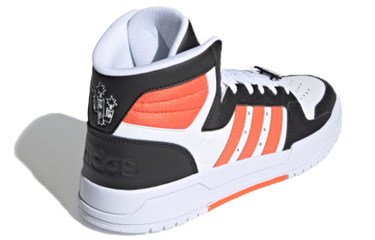 adidas neo Entrap Mid Shoes White/Black/Orange H01542
