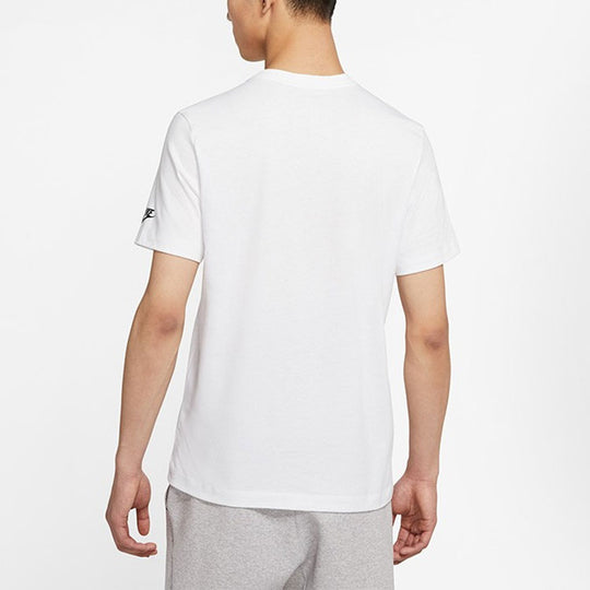 Nike Alien Printing Short Sleeve White CU6946-100 - KICKS CREW