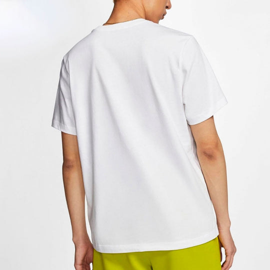 Nike Sportswear NSW AF1 Anime Printing Sports Short Sleeve White DH0012-100