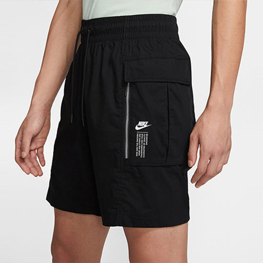 Nike SportSwear Woven Cargo Shorts Black CZ8679-010 - KICKS CREW