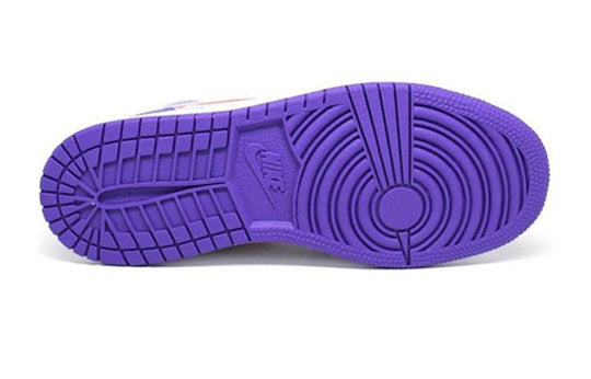 (GS) Air Jordan 1 Retro High 'Fierce Purple' 332148-405 Retro Basketball Shoes  -  KICKS CREW