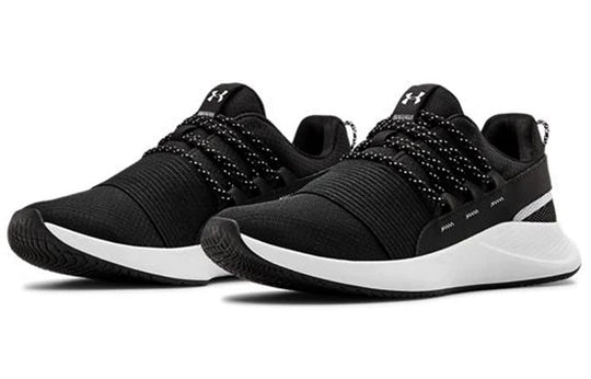(WMNS) Under Armour Charged Breathe Lace 'Black White' 3022584-001