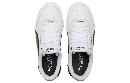(WMNS) PUMA Carina Lift Shoes Black/White/Grey 373031-16