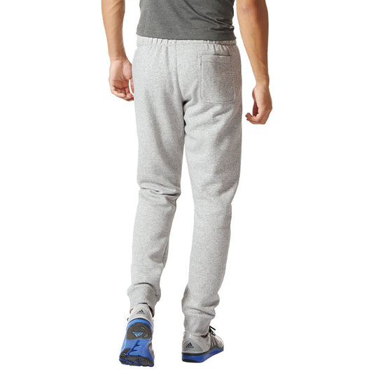 Men's adidas Training Sports Knit Long Pants/Trousers Medium Hemp Grey AB6528 Sweat Pants  -  KICKS CREW