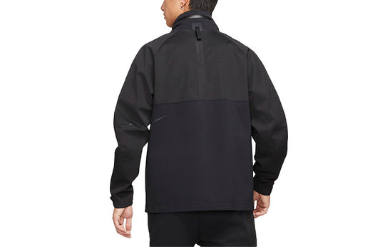 Men's Nike Sportswear Tech Pack Sports Storage Simple Hooded Jacket Bl ...