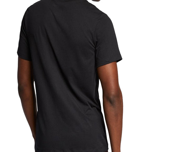 Nike DRI-FIT Running Quick Dry Breathable Athleisure Casual Sports Short Sleeve Black AO0651-010