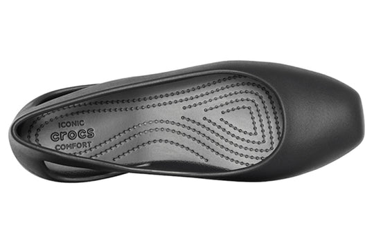 (WMNS) Crocs Sandals Shoe Black 205873-001