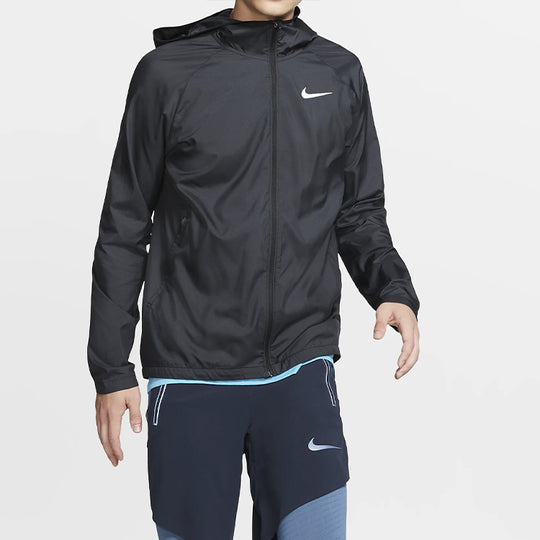Nike Running Quick Dry Sports Hooded Jacket Black BV4871-010-KICKS CREW