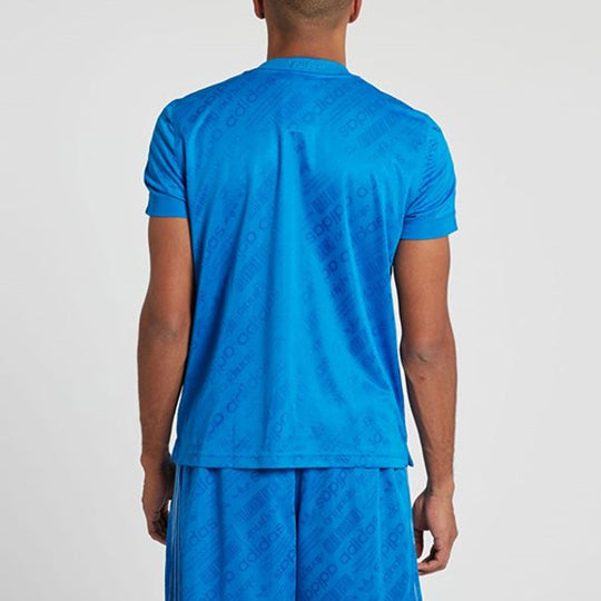 adidas originals x alexander wang Crossover Soccer/Football Training Athleisure Casual Sports Short Sleeve Blue BQ9798