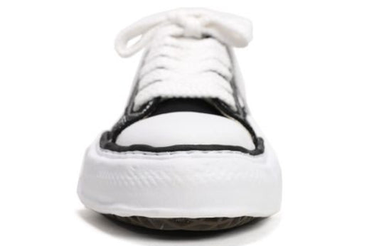 Maison MIHARA YASUHIRO PETERSON OG Sole Canvas Low-top Sneaker 'Black' A01FW702-BLK