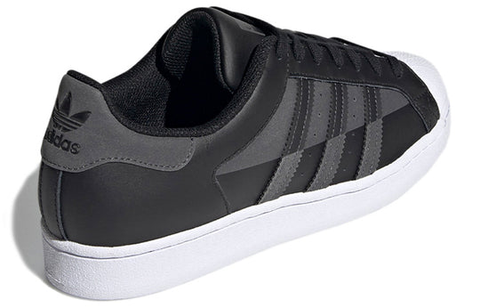 adidas originals Superstar Shoes Black/White/Grey FY8791