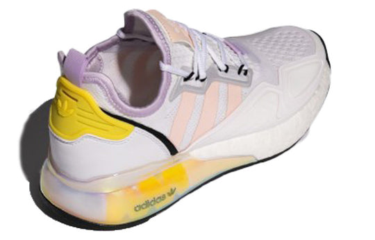 (WMNS) adidas ZX 2K Boost 'White Pink Tint' FY3028