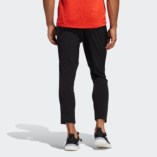 adidas Logo Printing Cone Training Pants Men's Black FJ6134