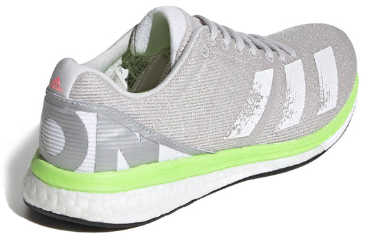 (WMNS) adidas Adizero Boston 8 'Grey White Green' EG1170