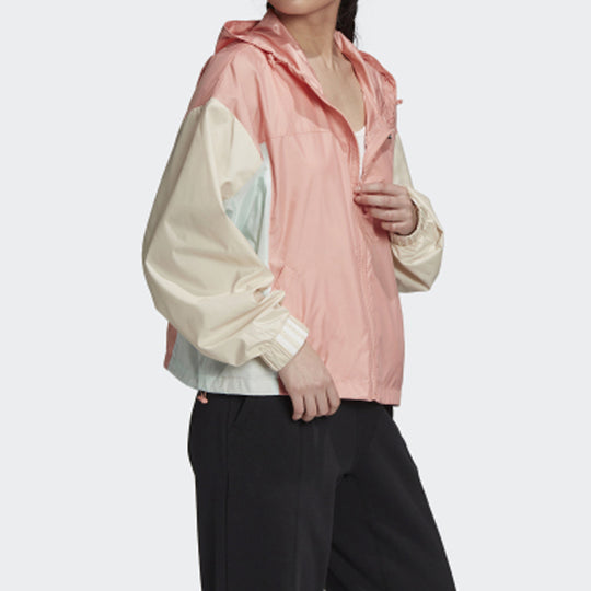 (WMNS) adidas originals WINDBREAKER Jacket Pink GE1270