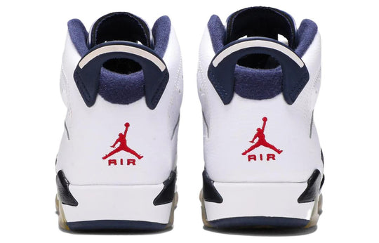(GS) Air Jordan 6 Retro 'Olympic' 2012 384665-130 Big Kids Basketball Shoes  -  KICKS CREW