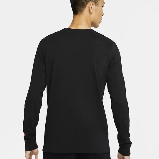 Nike Sports Basketball Long-sleeve Shirt Men's CV1035-010-KICKS CREW