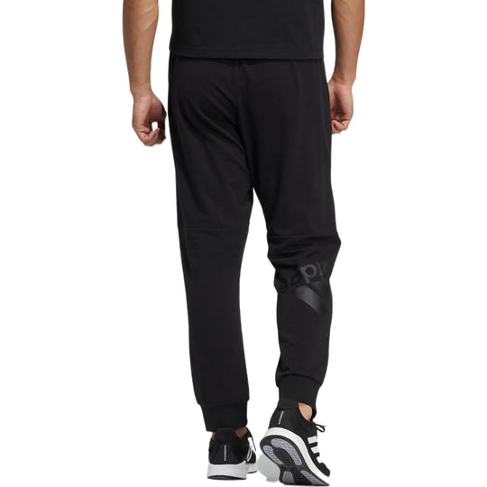 Men's adidas Fi Bp2 Knpt Printing Bundle Feet Sports Pants/Trousers/Joggers Black HI3279